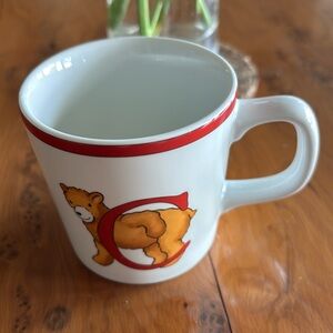 Tiffany & Co. (Alphabet Bears collection) child’s mug (1994)